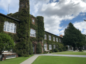 夏天的立教大學校園景色